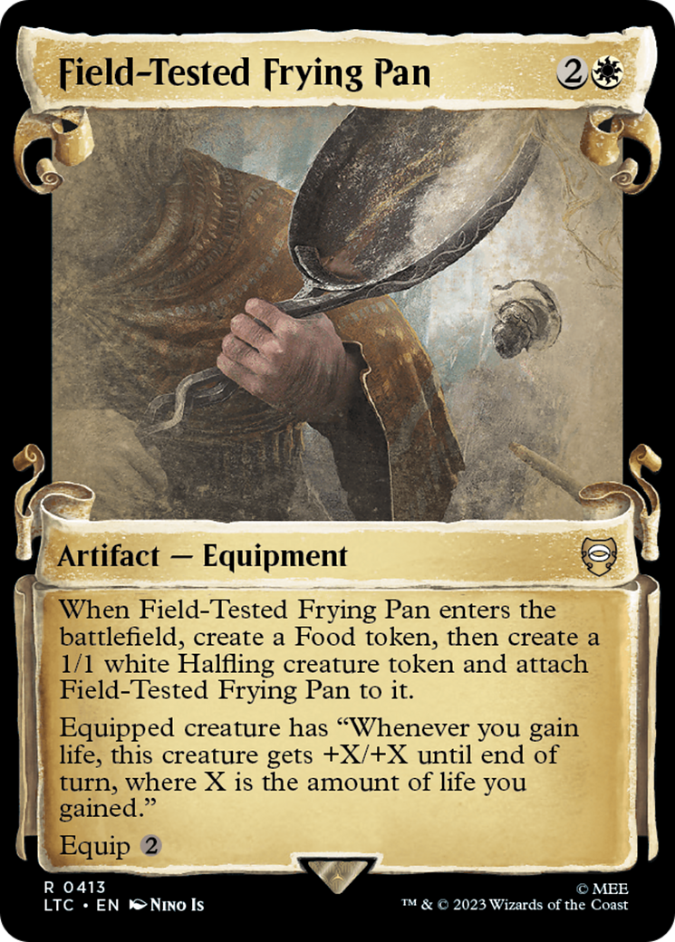 Field-Tested Frying Pan [The Lord of the Rings: Tales of Middle-Earth Commander Showcase Scrolls] | Yard's Games Ltd