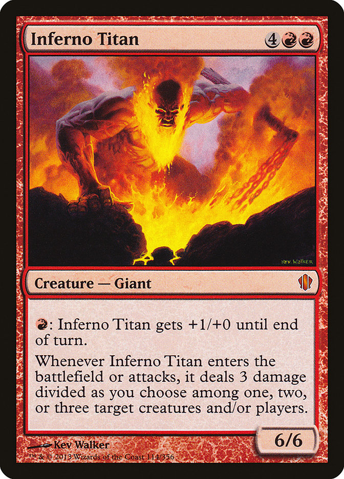 Inferno Titan [Commander 2013] | Yard's Games Ltd