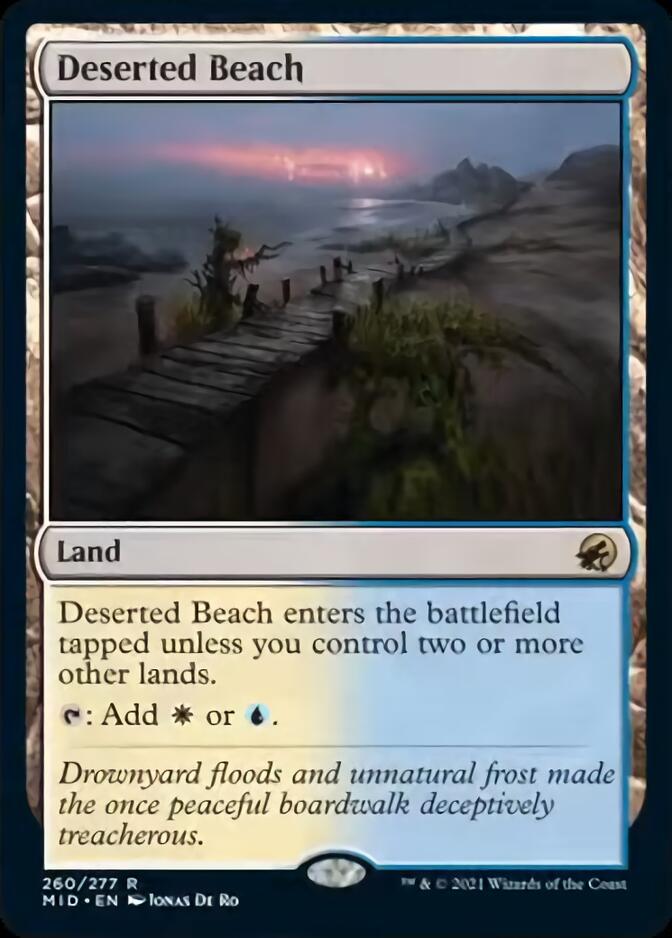 Deserted Beach [Innistrad: Midnight Hunt] | Yard's Games Ltd