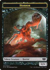 Horror // Zombie (016/036) Double-Sided Token [Commander 2014 Tokens] | Yard's Games Ltd