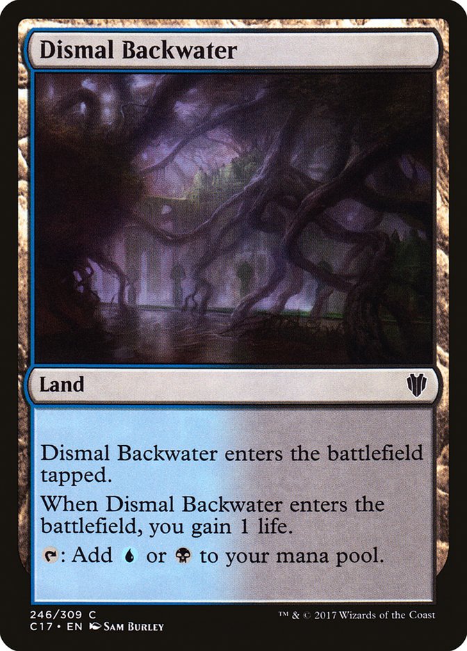 Dismal Backwater [Commander 2017] | Yard's Games Ltd