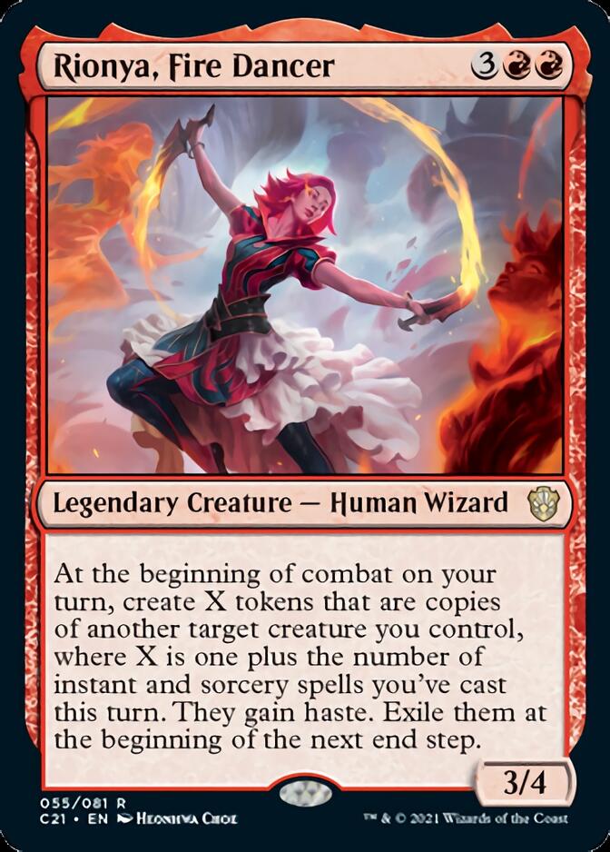 Rionya, Fire Dancer [Commander 2021] | Yard's Games Ltd