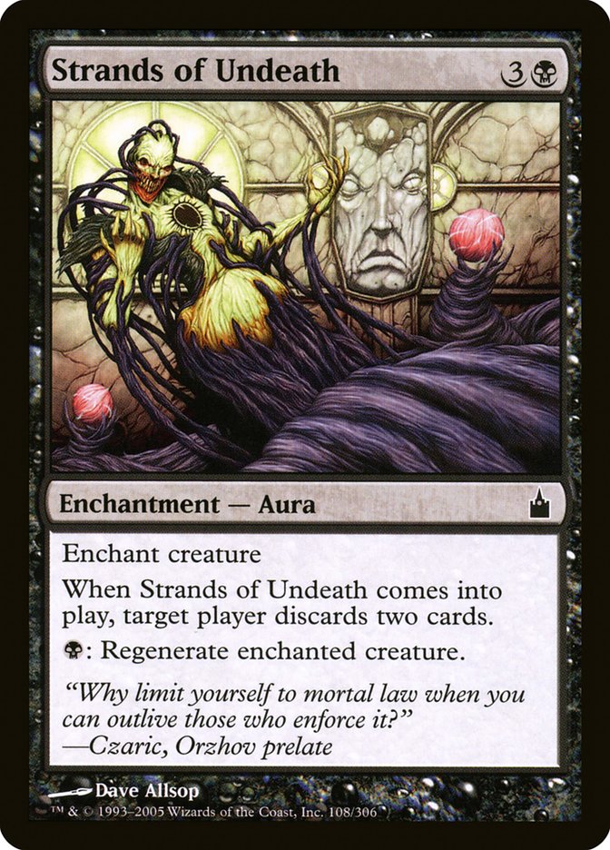 Strands of Undeath [Ravnica: City of Guilds] | Yard's Games Ltd