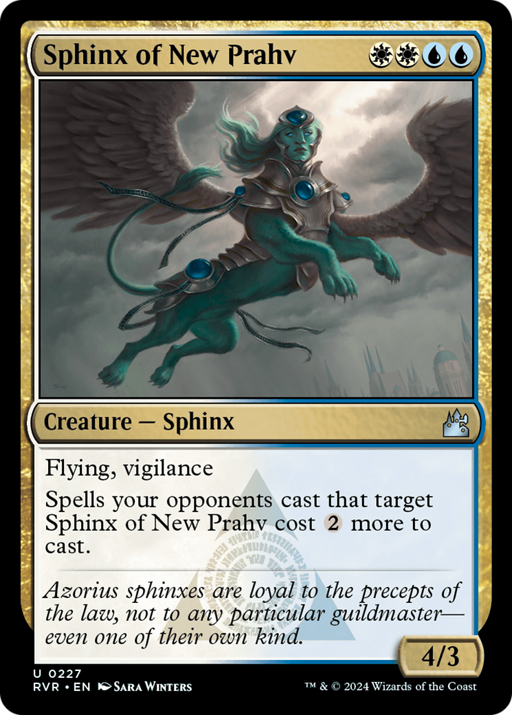 Sphinx of New Prahv [Ravnica Remastered] | Yard's Games Ltd