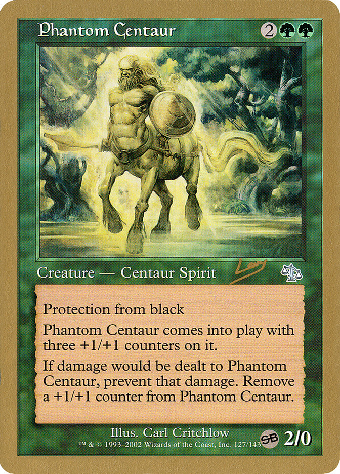 Phantom Centaur (Raphael Levy) (SB) [World Championship Decks 2002] | Yard's Games Ltd