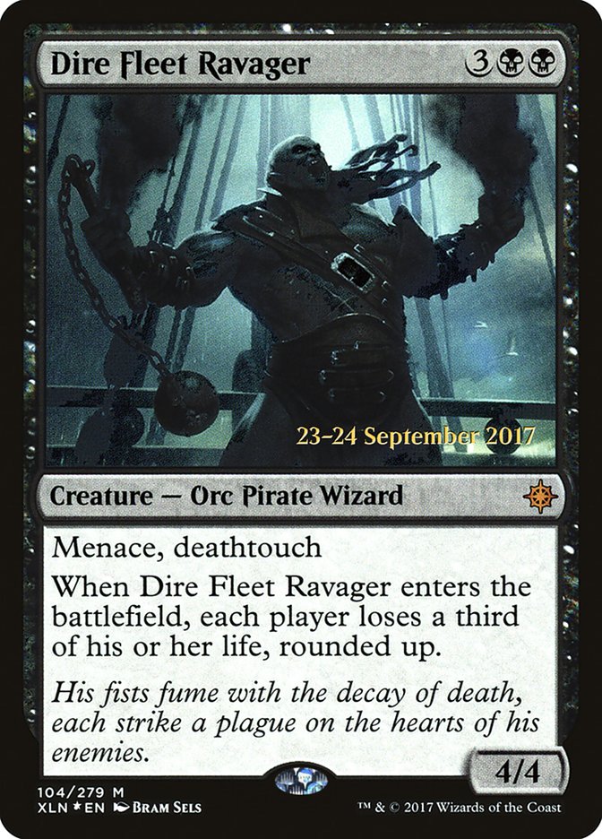 Dire Fleet Ravager [Ixalan Prerelease Promos] | Yard's Games Ltd