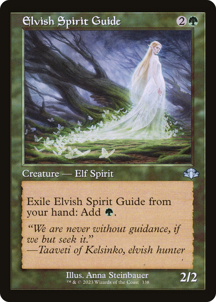 Elvish Spirit Guide (Retro) [Dominaria Remastered] | Yard's Games Ltd