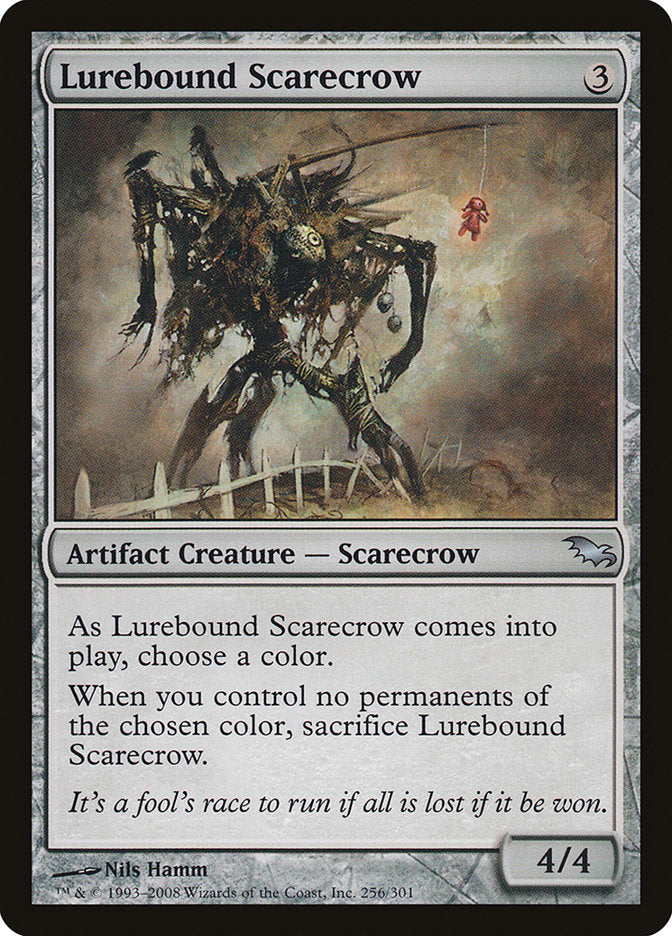 Lurebound Scarecrow [Shadowmoor] | Yard's Games Ltd