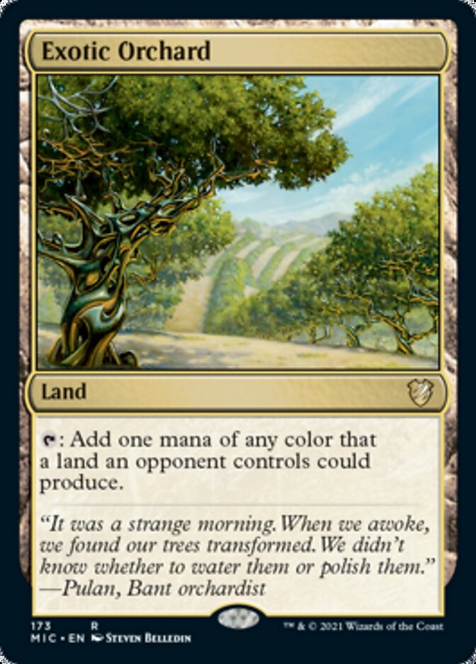 Exotic Orchard [Innistrad: Midnight Hunt Commander] | Yard's Games Ltd