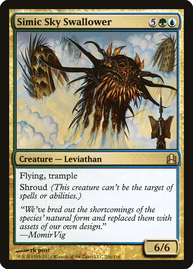 Simic Sky Swallower [Commander 2011] | Yard's Games Ltd