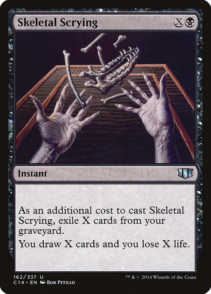 Skeletal Scrying [Commander 2014] | Yard's Games Ltd