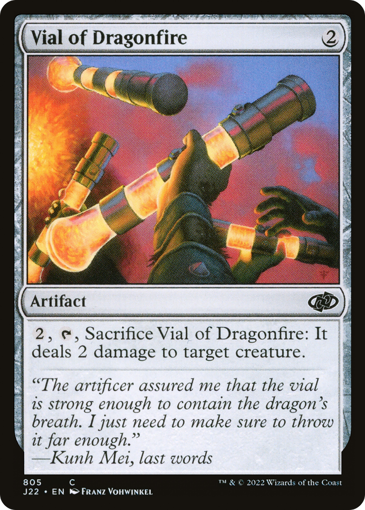 Vial of Dragonfire [Jumpstart 2022] | Yard's Games Ltd