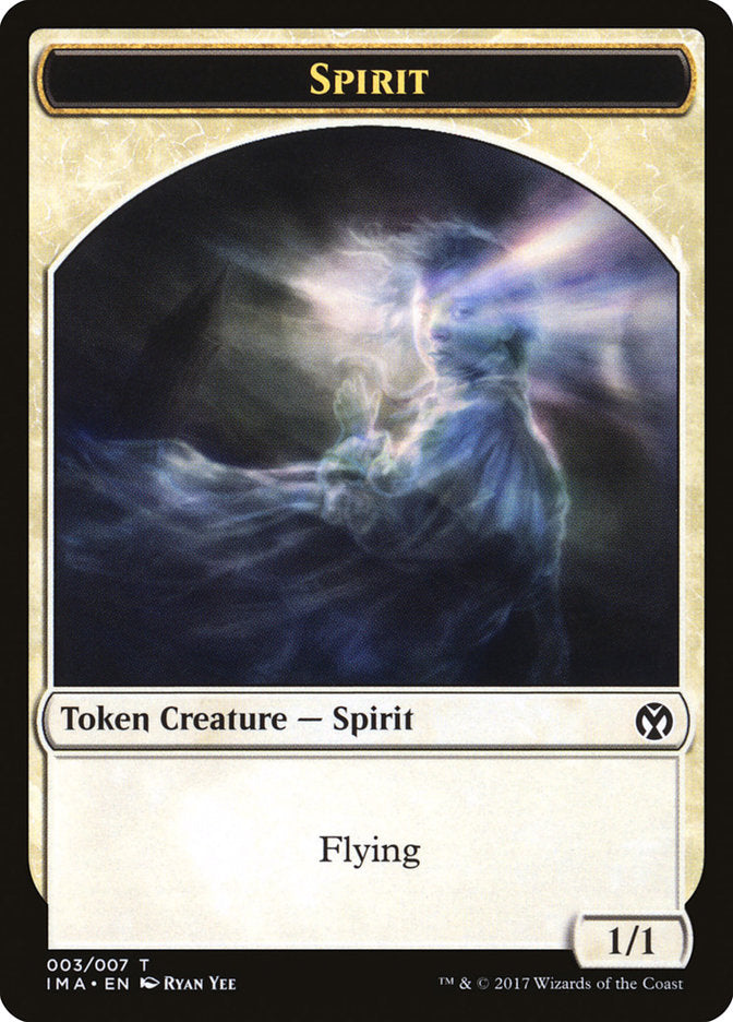 Spirit Token [Iconic Masters Tokens] | Yard's Games Ltd