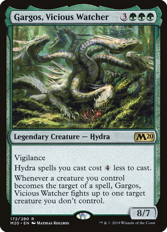 Gargos, Vicious Watcher [Core Set 2020] | Yard's Games Ltd