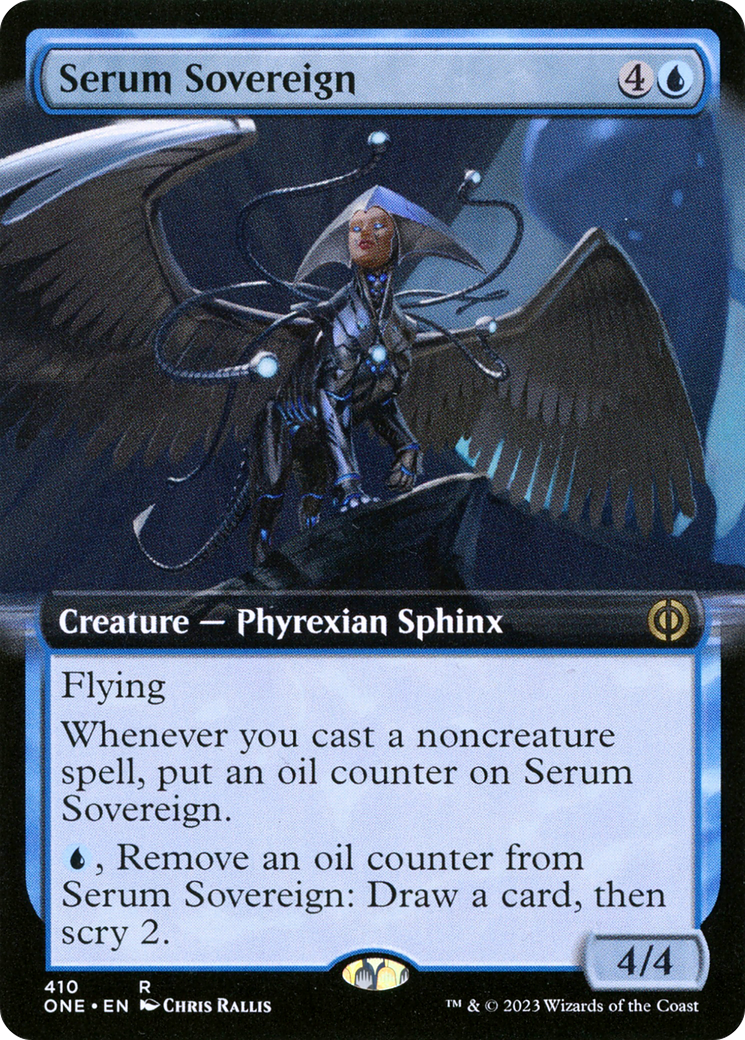 Serum Sovereign (Extended Art) [Phyrexia: All Will Be One] | Yard's Games Ltd