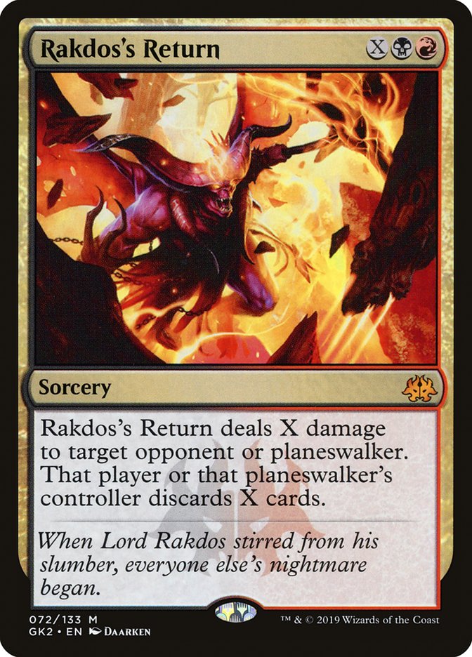 Rakdos's Return [Ravnica Allegiance Guild Kit] | Yard's Games Ltd