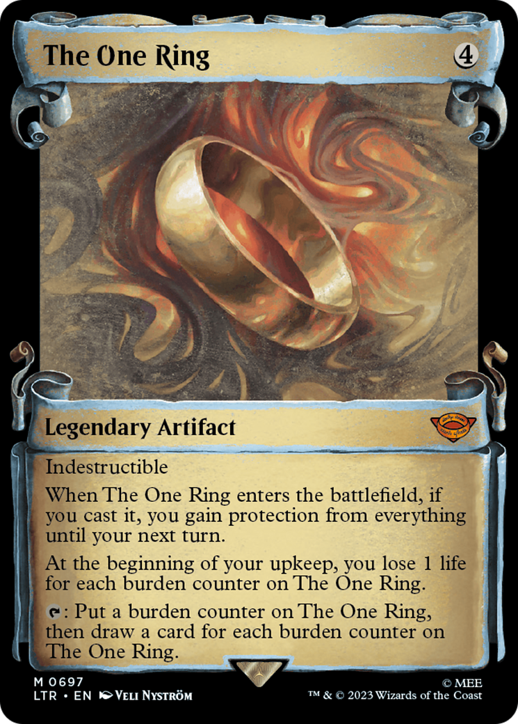 The One Ring [The Lord of the Rings: Tales of Middle-Earth Showcase Scrolls] | Yard's Games Ltd