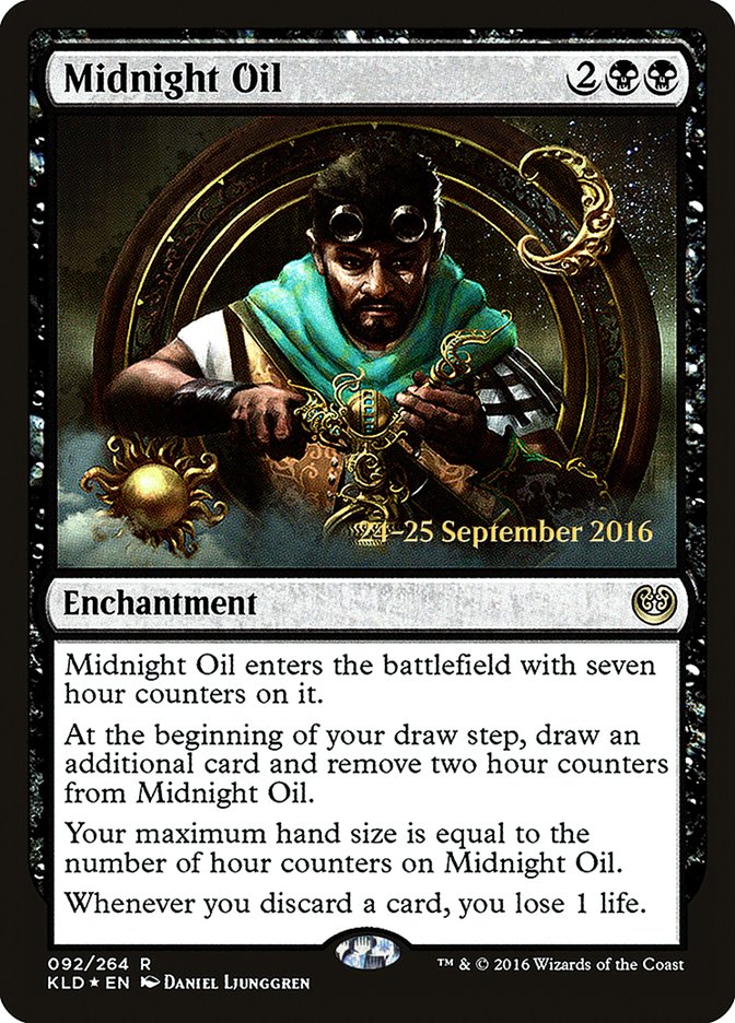 Midnight Oil [Kaladesh Prerelease Promos] | Yard's Games Ltd