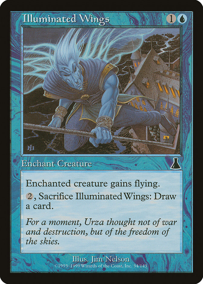 Illuminated Wings [Urza's Destiny] | Yard's Games Ltd