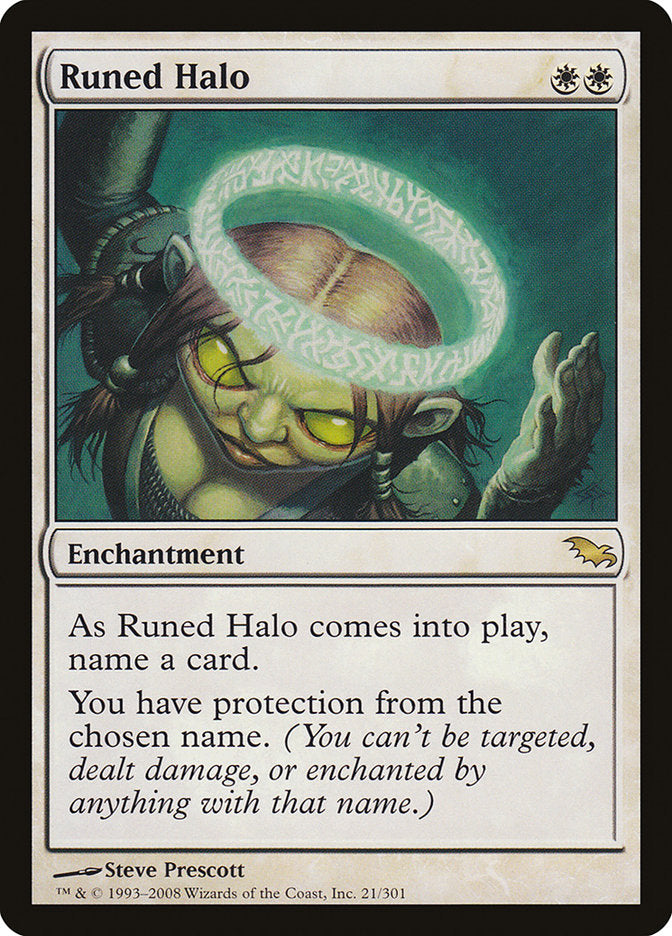 Runed Halo [Shadowmoor] | Yard's Games Ltd