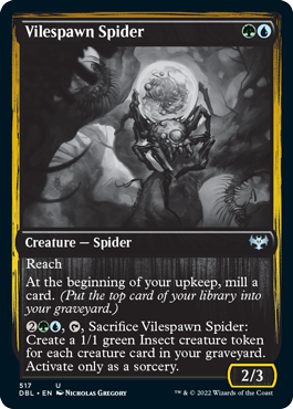 Vilespawn Spider [Innistrad: Double Feature] | Yard's Games Ltd
