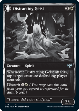 Distracting Geist // Clever Distraction [Innistrad: Double Feature] | Yard's Games Ltd