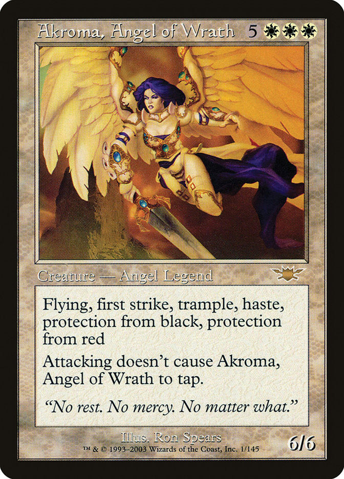 Akroma, Angel of Wrath [Legions] | Yard's Games Ltd