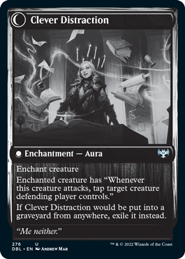 Distracting Geist // Clever Distraction [Innistrad: Double Feature] | Yard's Games Ltd