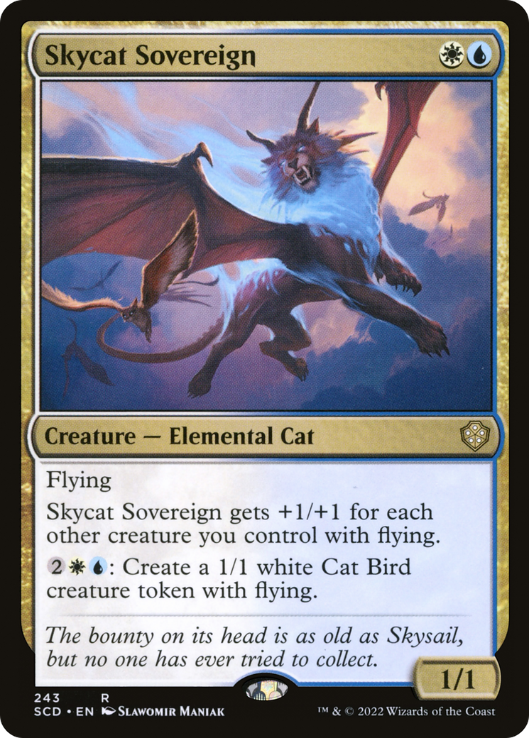 Skycat Sovereign [Starter Commander Decks] | Yard's Games Ltd