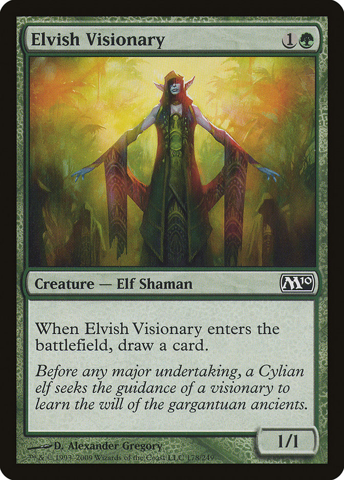 Elvish Visionary [Magic 2010] | Yard's Games Ltd