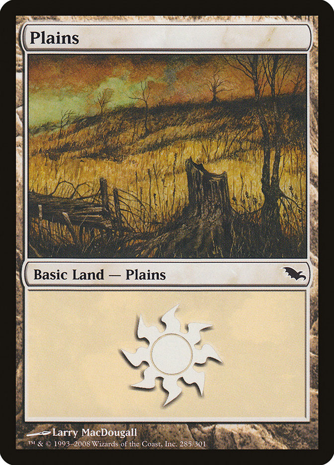 Plains (285) [Shadowmoor] | Yard's Games Ltd