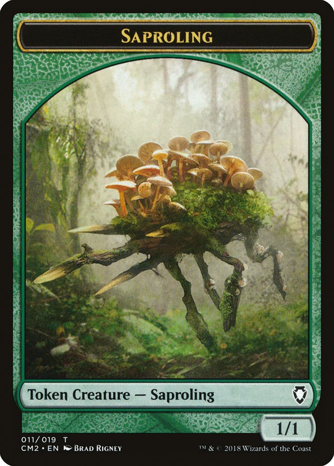 Saproling Token [Commander Anthology Volume II Tokens] | Yard's Games Ltd