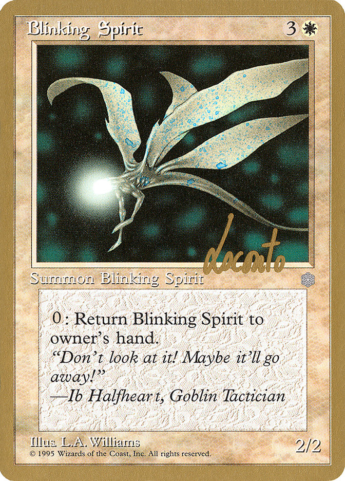 Blinking Spirit (Michael Loconto) [Pro Tour Collector Set] | Yard's Games Ltd