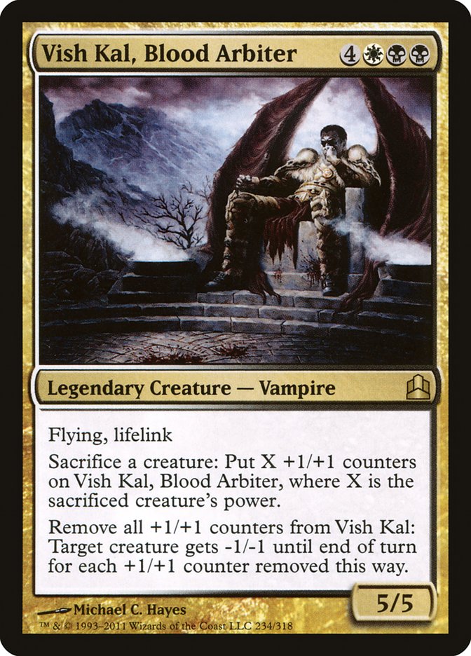 Vish Kal, Blood Arbiter [Commander 2011] | Yard's Games Ltd