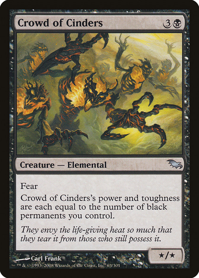 Crowd of Cinders [Shadowmoor] | Yard's Games Ltd