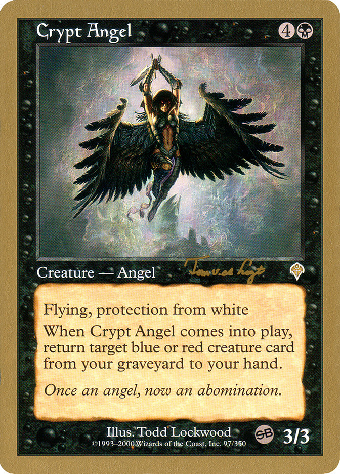 Crypt Angel (Tom van de Logt) (SB) [World Championship Decks 2001] | Yard's Games Ltd