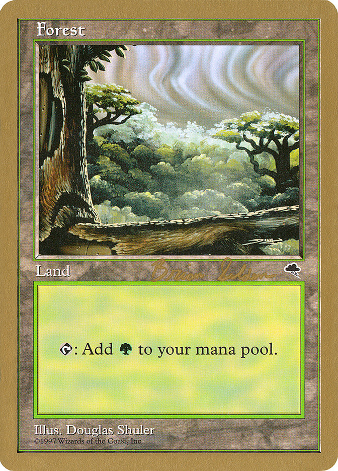 Forest (bs349) (Brian Selden) [World Championship Decks 1998] | Yard's Games Ltd