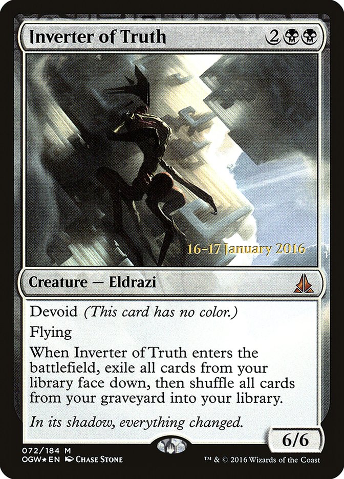 Inverter of Truth [Oath of the Gatewatch Prerelease Promos] | Yard's Games Ltd