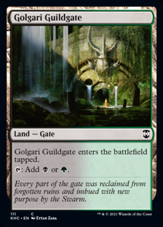 Golgari Guildgate [Kaldheim Commander] | Yard's Games Ltd