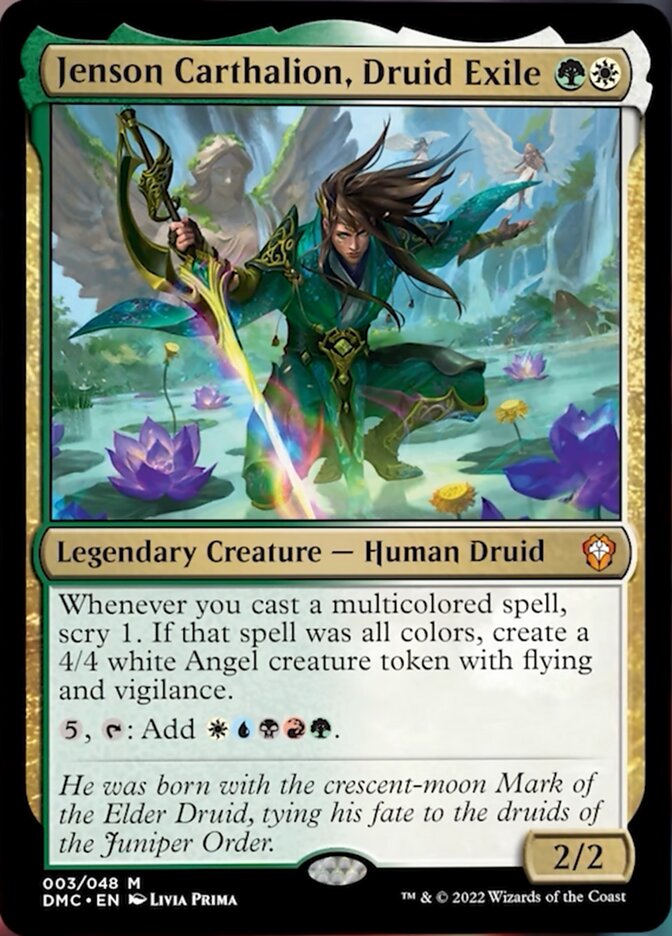 Jenson Carthalion, Druid Exile [Dominaria United Commander] | Yard's Games Ltd