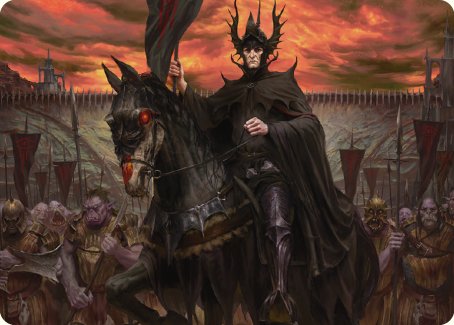 The Mouth of Sauron Art Card [The Lord of the Rings: Tales of Middle-earth Art Series] | Yard's Games Ltd