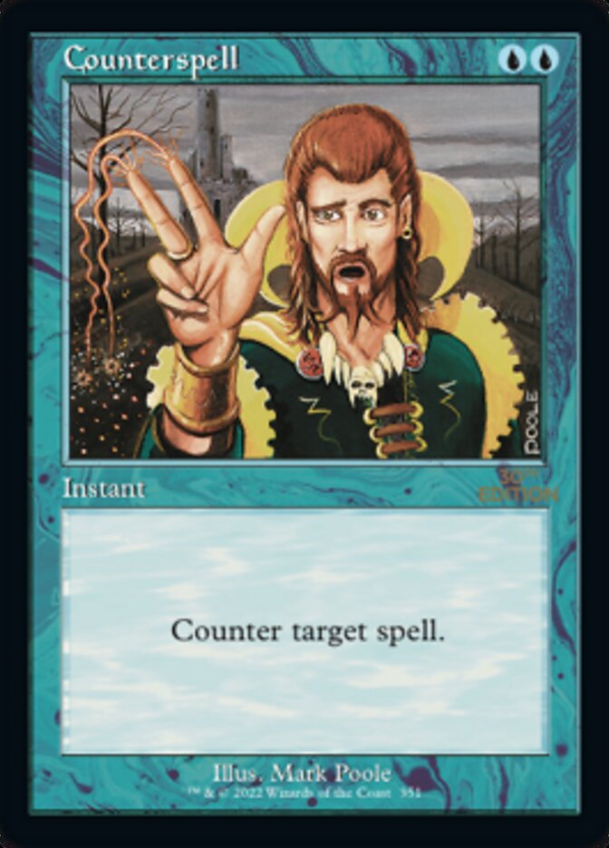 Counterspell (Retro) [30th Anniversary Edition] | Yard's Games Ltd