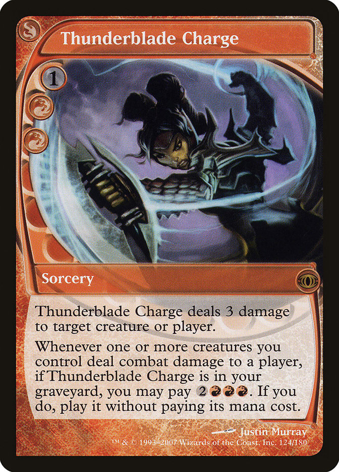 Thunderblade Charge [Future Sight] | Yard's Games Ltd