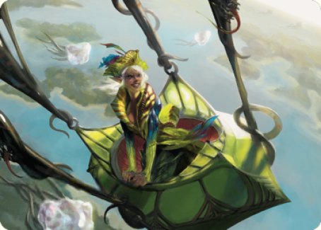 Nael, Avizoa Aeronaut Art Card [Dominaria United Art Series] | Yard's Games Ltd