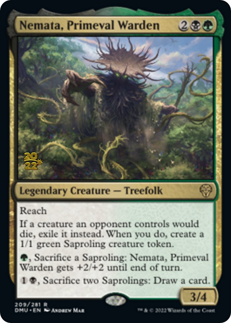 Nemata, Primeval Warden [Dominaria United Prerelease Promos] | Yard's Games Ltd