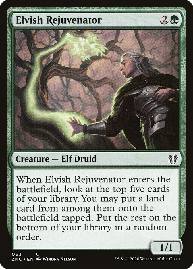 Elvish Rejuvenator [Zendikar Rising Commander] | Yard's Games Ltd