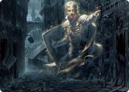 Dennick, Pious Apparition Art Card [Innistrad: Midnight Hunt Art Series] | Yard's Games Ltd