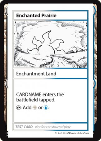 Enchanted Prairie (2021 Edition) [Mystery Booster Playtest Cards] | Yard's Games Ltd