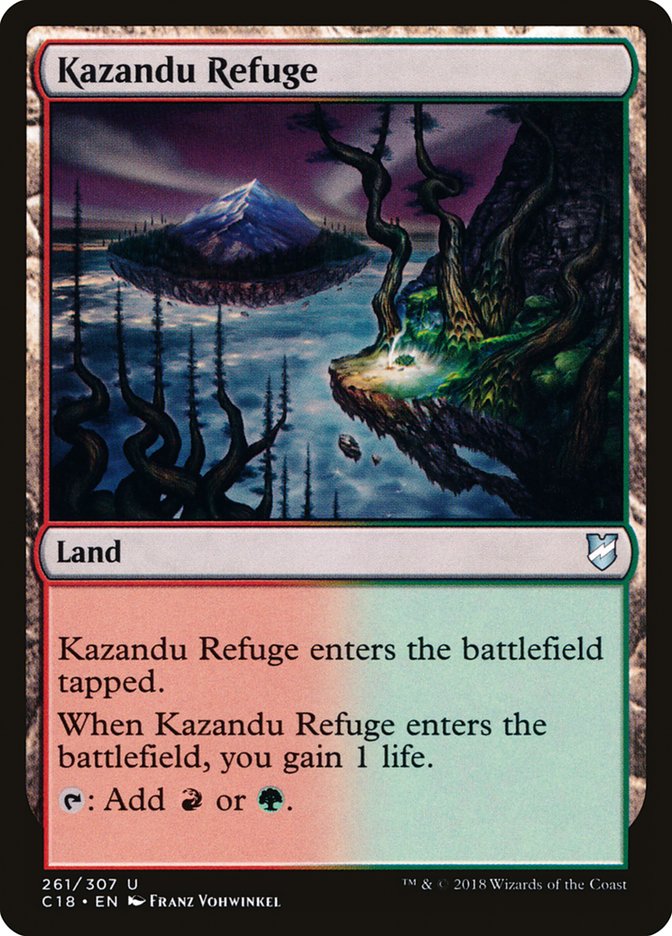 Kazandu Refuge [Commander 2018] | Yard's Games Ltd