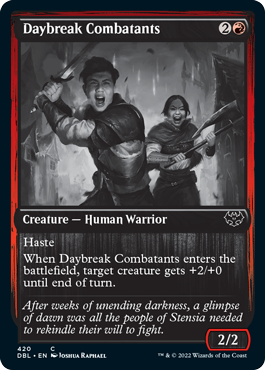 Daybreak Combatants [Innistrad: Double Feature] | Yard's Games Ltd